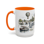 Loire Valley Mug, France Travel Souvenir, Bucket List Gift, Accent Ceramic Coffee Mug 11oz 15oz