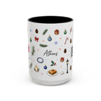 Athens Christmas Mug | Watercolor City Souvenir, Travel Gift (11oz/15oz)