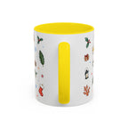 Honolulu Christmas Mug | Watercolor City Souvenir | Ceramic Coffee Cup (11oz 15oz)