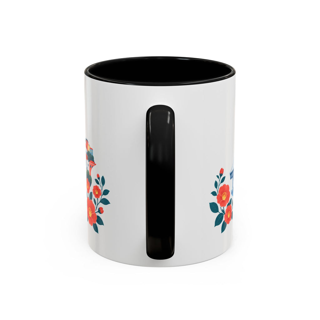 Busan Coffee Mug | South Korea Travel Souvenir | Porcelain Decal City Gift | 11oz 15oz Accent Mug