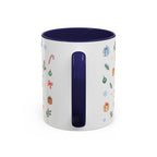 Miami Christmas Mug | Watercolor Art Deco City Souvenir (11oz/15oz)