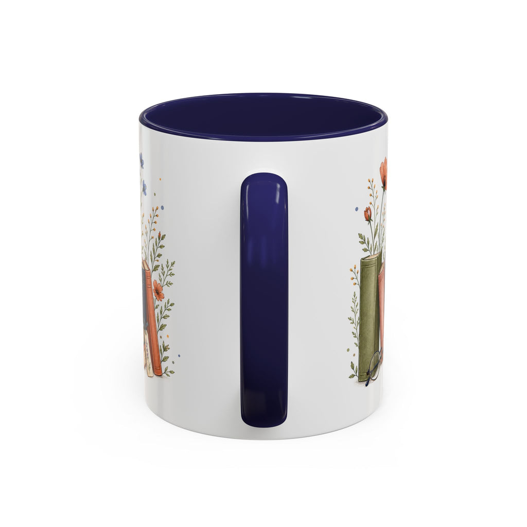 Personalized Reading Teacher Mug | Custom Name Book Lover Coffee Cup | Teacher Appreciation Gift