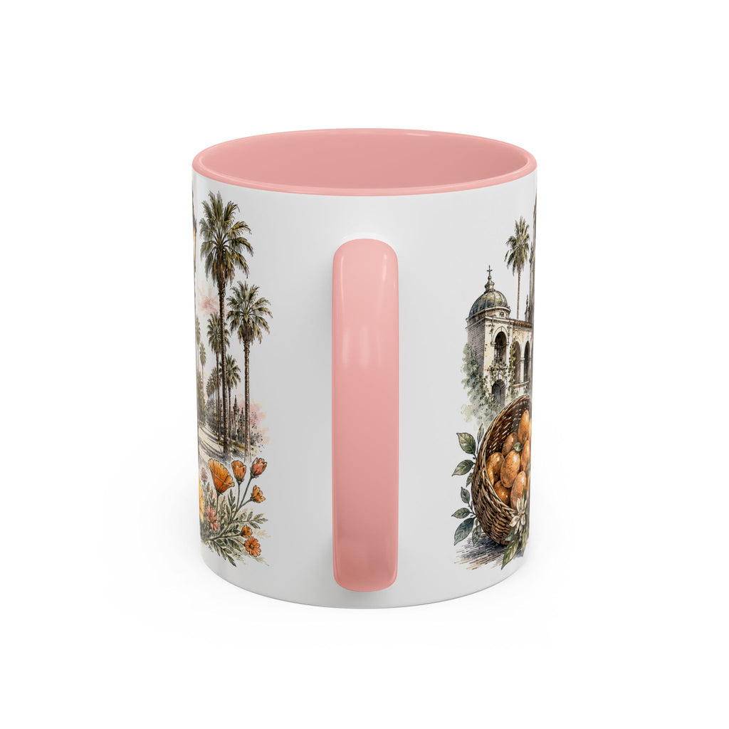 Riverside Coffee Mug | United States Travel Souvenir | Vintage Illustrated City Gift | 11 oz 15 oz Accent Mug