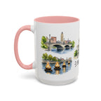 Providence Illustrated Travel Mug | City Souvenir Accent Coffee Mug | 11oz 15oz Ceramic Cup