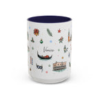 Venice Christmas Mug | Watercolor City Souvenir, Travel Memory Cup