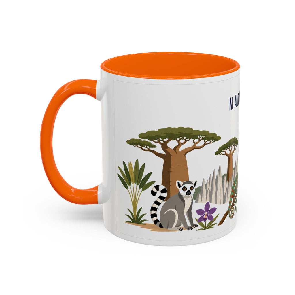 Madagascar Home Country Mug | Moving Away Gift | Long Distance Friendship | 11 oz 15 oz Accent Mug