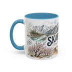 Skardu Valley Mug, Pakistan Travel Souvenir, Bucket List Gift, Accent Ceramic Coffee Mug 11oz 15oz