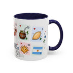 Buenos Aires Coffee Mug | Postage Stamp Collage Mug | Travel Souvenir Accent Cup 11oz 15oz