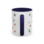 Olympic National Park Christmas Mug | Watercolor Travel Souvenir | Holiday Gift | Accent Ceramic Coffee Cup 11oz 15oz