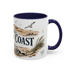 Skeleton Coast Mug, Namibia Travel Souvenir, Bucket List Gift, Accent Ceramic Coffee Mug 11oz 15oz