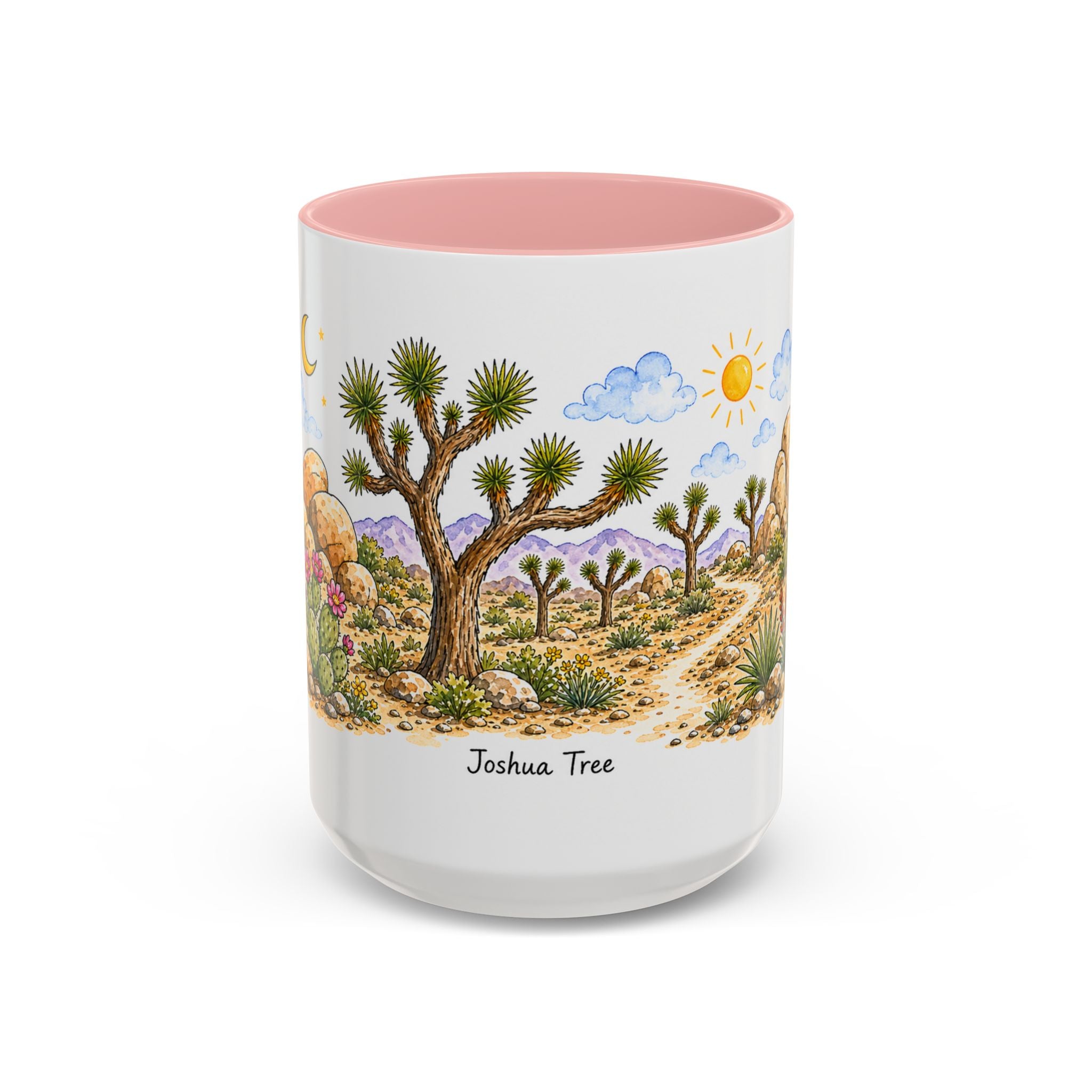 Joshua Tree National Park Mug | US Travel Souvenir Accent Coffee Mug | 11oz 15oz Ceramic Cup