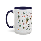 Florence Christmas Mug | Watercolor City Souvenir | Ceramic Coffee Cup (11oz 15oz)