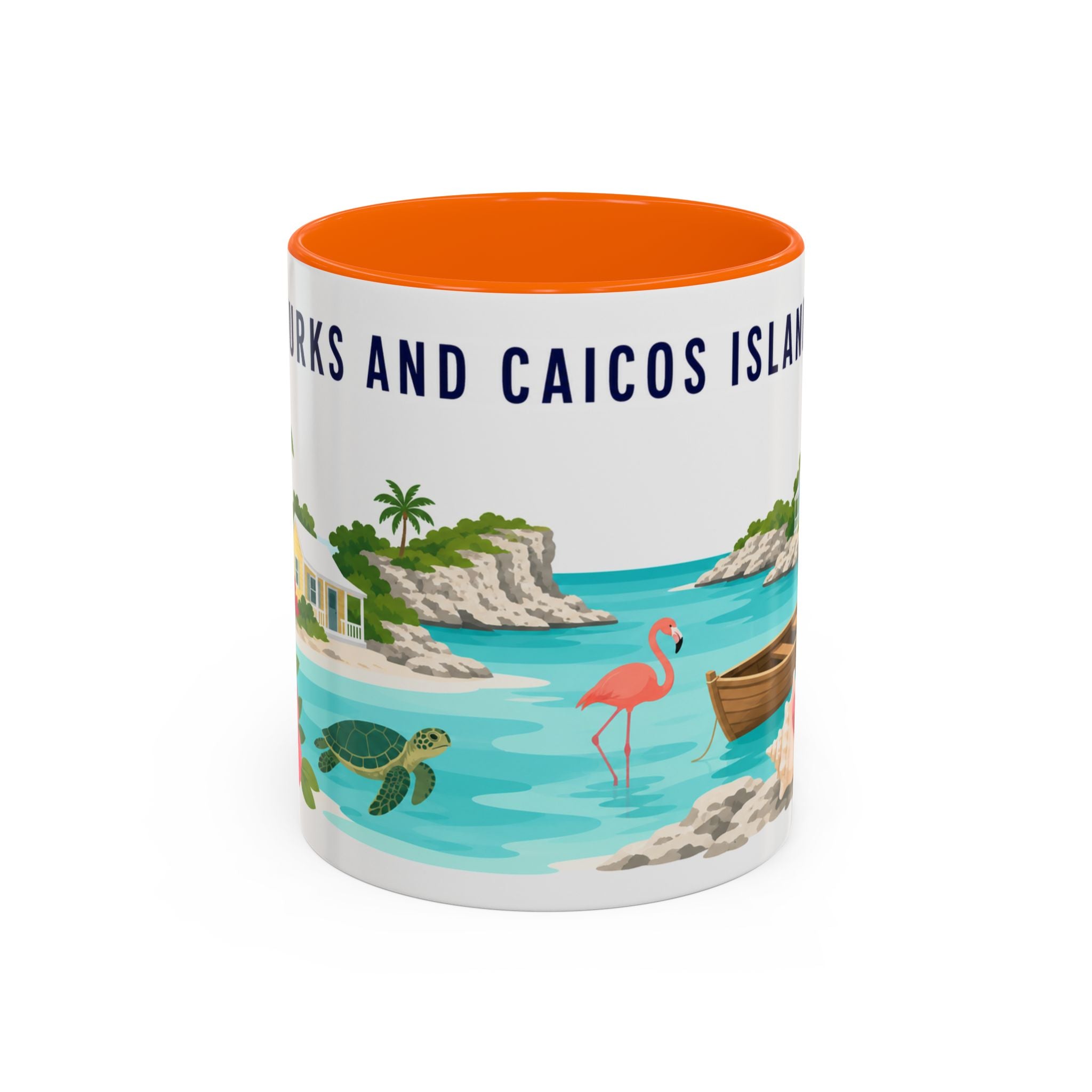 Turks and Caicos Islands Coffee Mug | Travel Souvenir Accent Mug | Country Gift Ceramic Cup 11oz 15oz