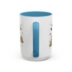 Joshua Tree Coffee Mug | National Park Desert Camping Gift | Accent Color Ceramic 11oz 15oz