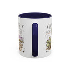 Saguaro National Park Coffee Mug | Arizona Desert Cactus Sunset Gift | Accent Color Ceramic 11oz 15oz