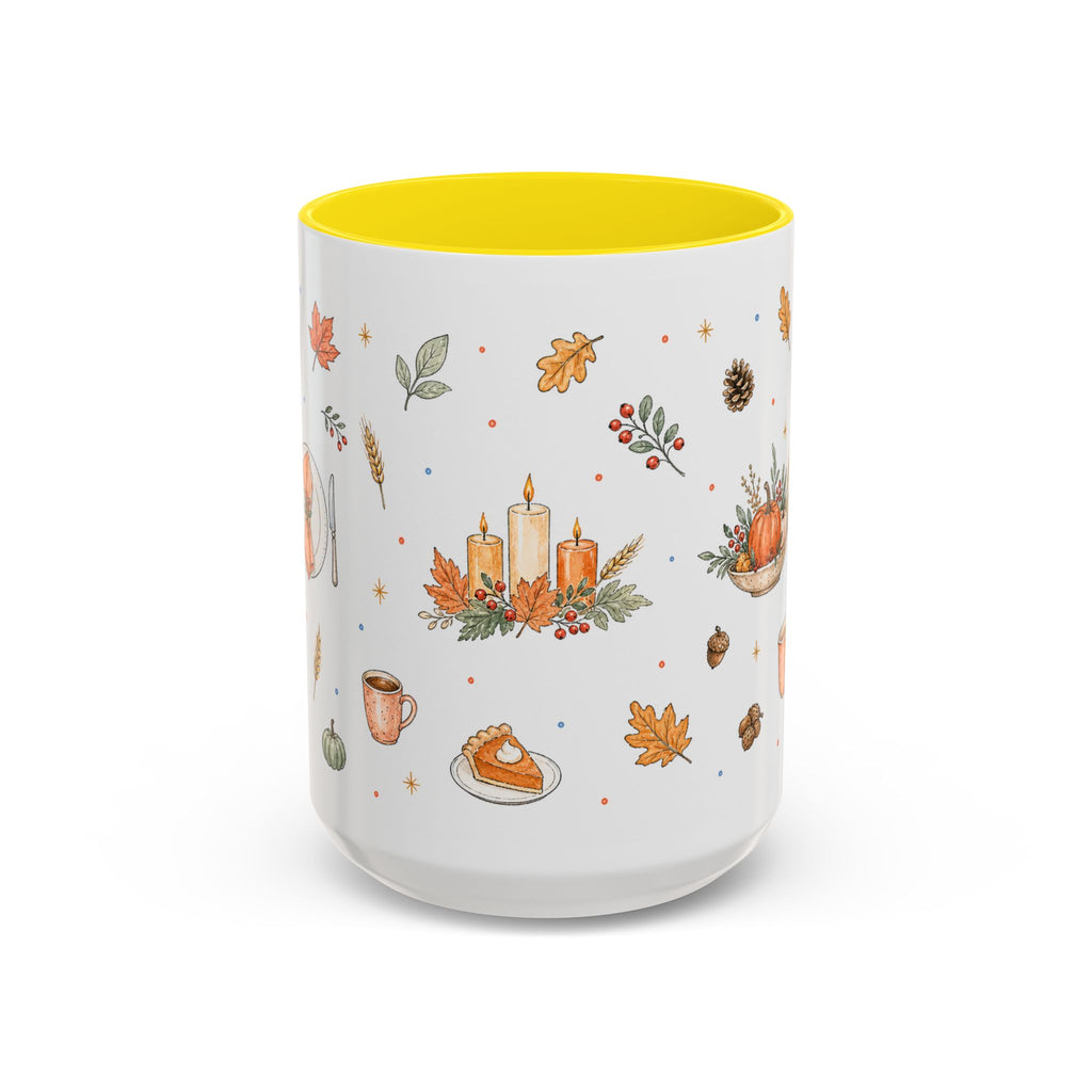Thanksgiving Host Mug | Cozy Watercolor Gathering Gift | Autumn Accent Cup 11oz 15oz