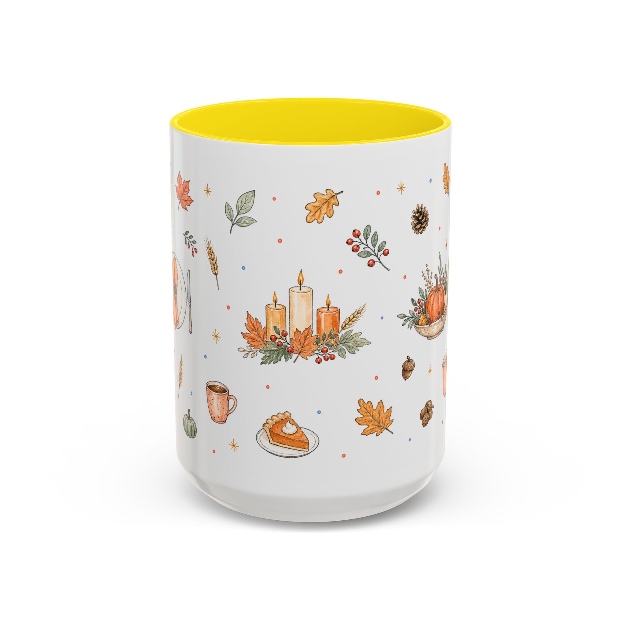 Thanksgiving Host Mug | Cozy Watercolor Gathering Gift | Autumn Accent Cup 11oz 15oz