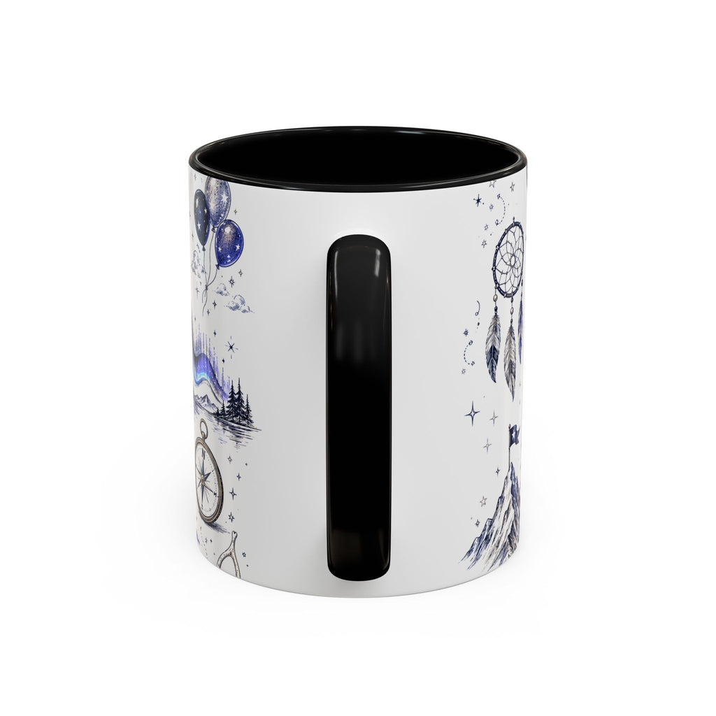 Dream Big Coffee Mug | Class of 2026 Graduation Gift | Accent Color Ceramic 11oz 15oz