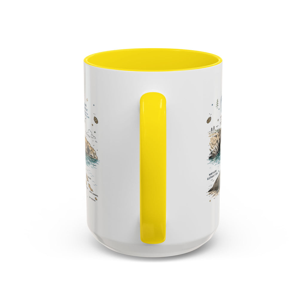 Channel Islands National Park Coffee Mug | California Island Wildlife Marine Gift | Accent Color Ceramic 11oz 15oz
