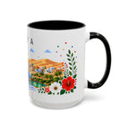 Libya Coffee Mug | Travel Souvenir Accent Mug | Place Gift Ceramic Cup 11oz 15oz