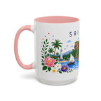 Sri Lanka Coffee Mug | Travel Souvenir Accent Mug | Place Gift Ceramic Cup 11oz 15oz