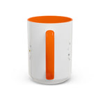 Belgium Soccer Coffee Mug | Soccer Fan Gift | Accent Color Ceramic 11oz 15oz Match Day Cup