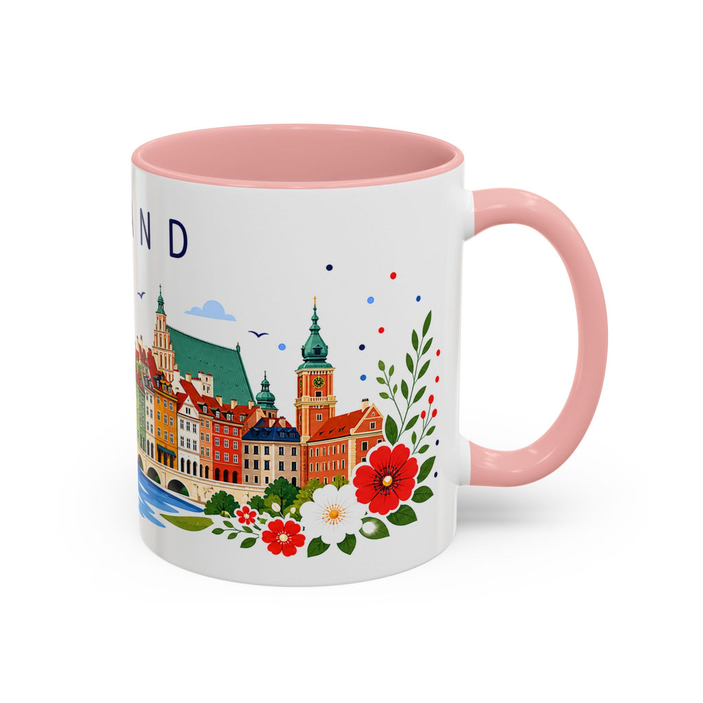 Poland Coffee Mug | Travel Souvenir Accent Mug | Place Gift Ceramic Cup 11oz 15oz