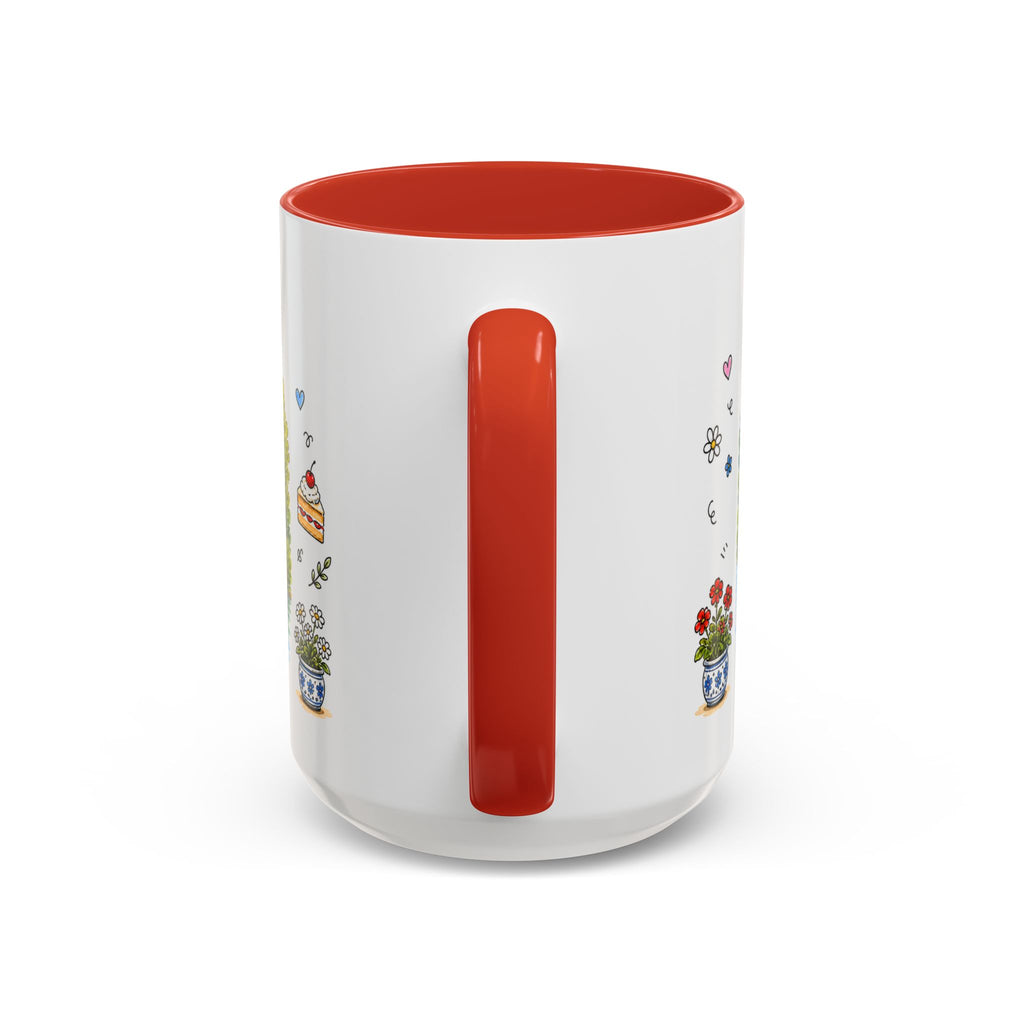 Bled Illustrated Travel Mug | Slovenia Souvenir Accent Coffee Mug | 11oz 15oz Ceramic Cup