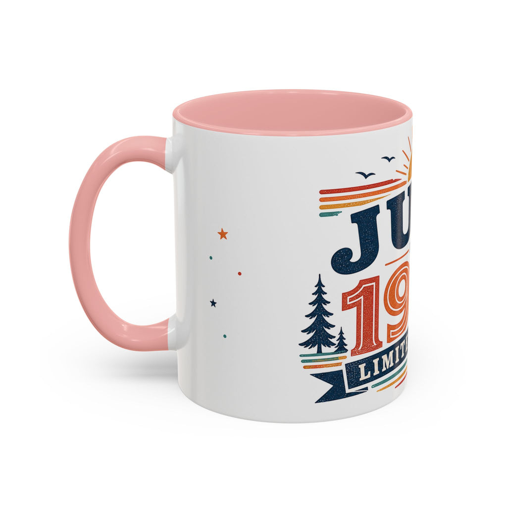 Custom Retro Birthday Mug | Personalized Month Year Gift (11oz 15oz)