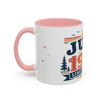 Custom Retro Birthday Mug | Personalized Month Year Gift (11oz 15oz)