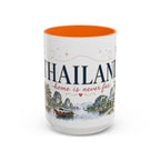 Thailand Home Country Mug | Moving Away Gift | Long Distance Friendship | 11 oz 15 oz Accent Mug