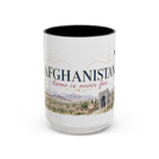 Afghanistan Home Country Mug | Moving Away Gift | Long Distance Friendship | 11 oz 15 oz Accent Mug