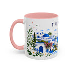 Tunisia Coffee Mug | Travel Souvenir Accent Mug | Place Gift Ceramic Cup 11oz 15oz