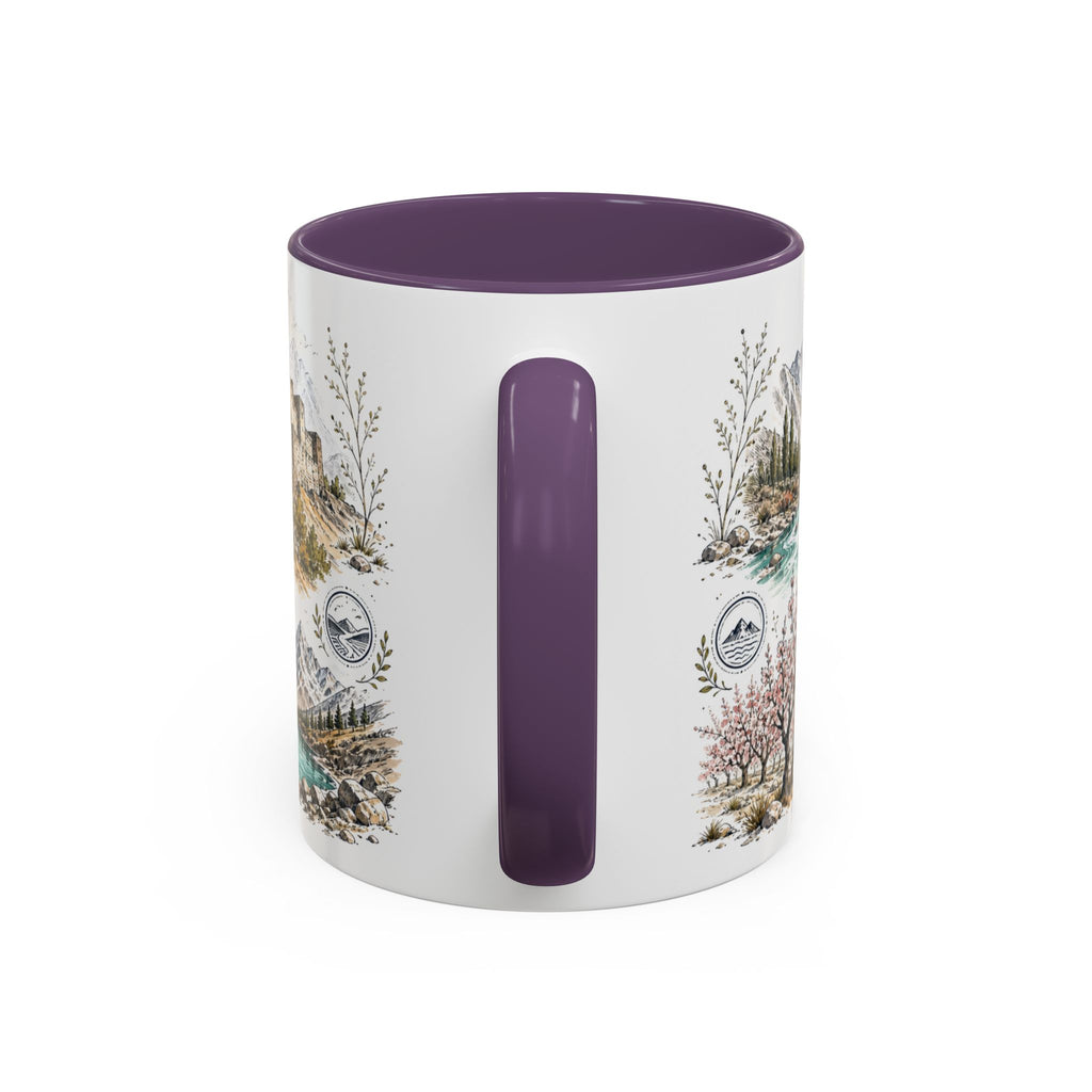 Skardu Valley Mug, Pakistan Travel Souvenir, Bucket List Gift, Accent Ceramic Coffee Mug 11oz 15oz