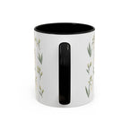 New Mexico Yucca Flower Mug, State Flower Floral Coffee Cup, 11oz Botanical Gift