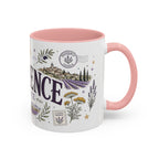 Provence Coffee Mug | Travel Destination Souvenir Gift | Accent Color Ceramic 11oz 15oz