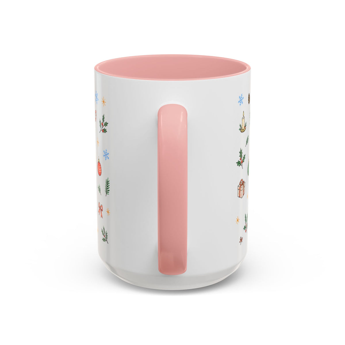 Nashville Christmas Mug | Watercolor City Souvenir, Acoustic Guitar, Harmonica (11oz 15oz)