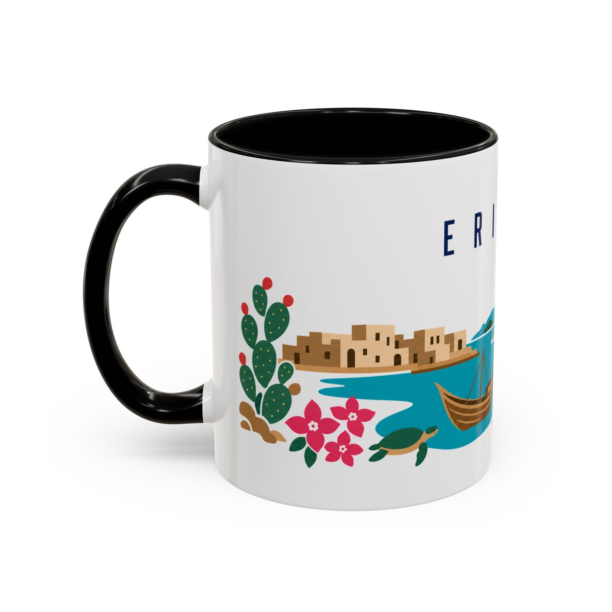 Eritrea Coffee Mug | Travel Souvenir Accent Mug | Country Gift Ceramic Cup 11oz 15oz