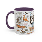Bryce Canyon Coffee Mug | National Park Hiking Utah Gift | Accent Color Ceramic 11oz 15oz