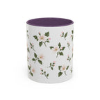 Missouri Hawthorn Mug, State Flower Floral Coffee Cup, 11oz Botanical Gift