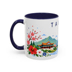 Taiwan Coffee Mug | Travel Souvenir Accent Mug | Place Gift Ceramic Cup 11oz 15oz