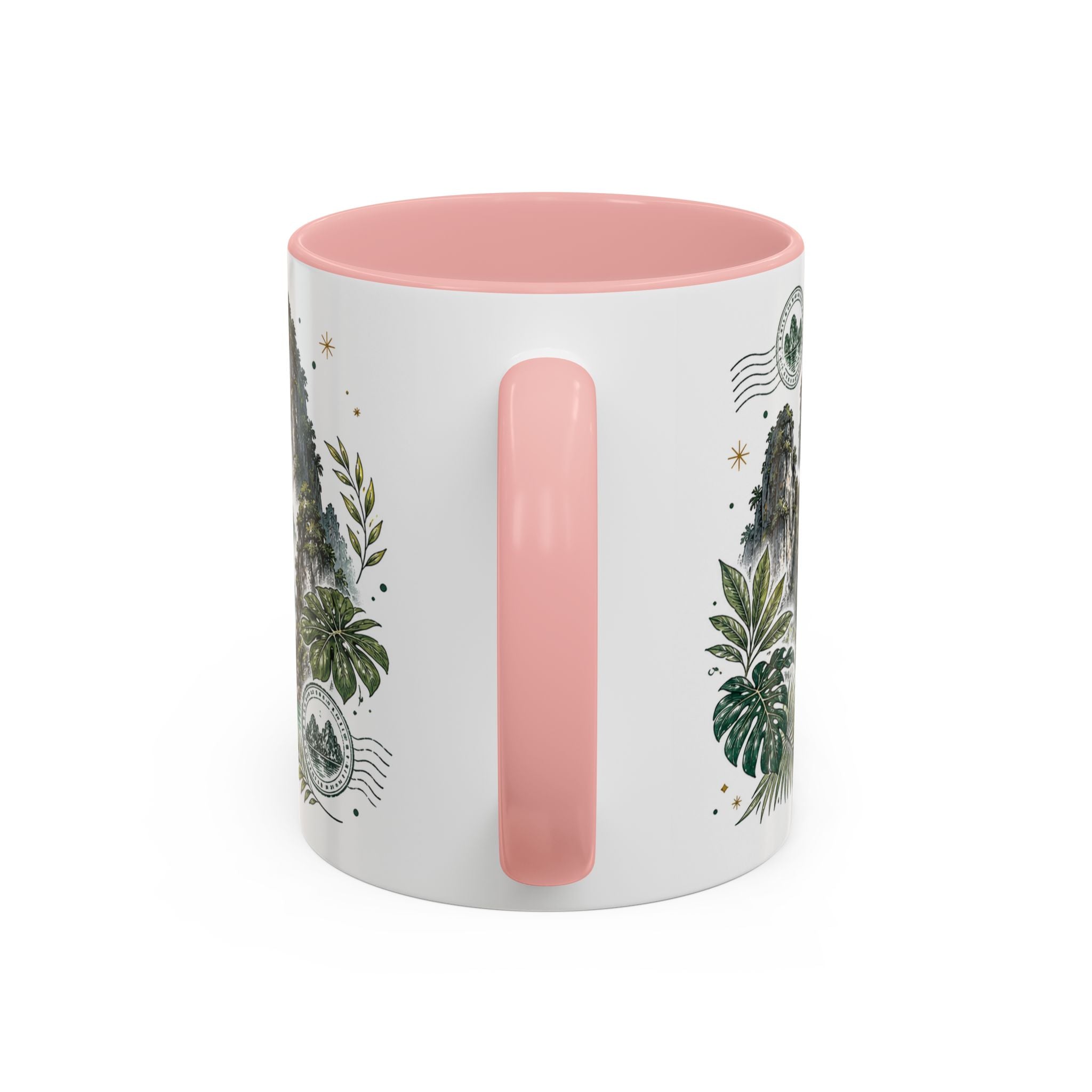 Ha Long Bay Coffee Mug | Travel Destination Souvenir Gift | Accent Color Ceramic 11oz 15oz