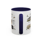 Great Basin National Park Coffee Mug | Nevada Desert Stargazing Hiking Gift | Accent Color Ceramic 11oz 15oz