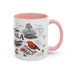 Haleakala National Park Coffee Mug | Hawaii Maui Sunrise Crater Gift | Accent Color Ceramic 11oz 15oz