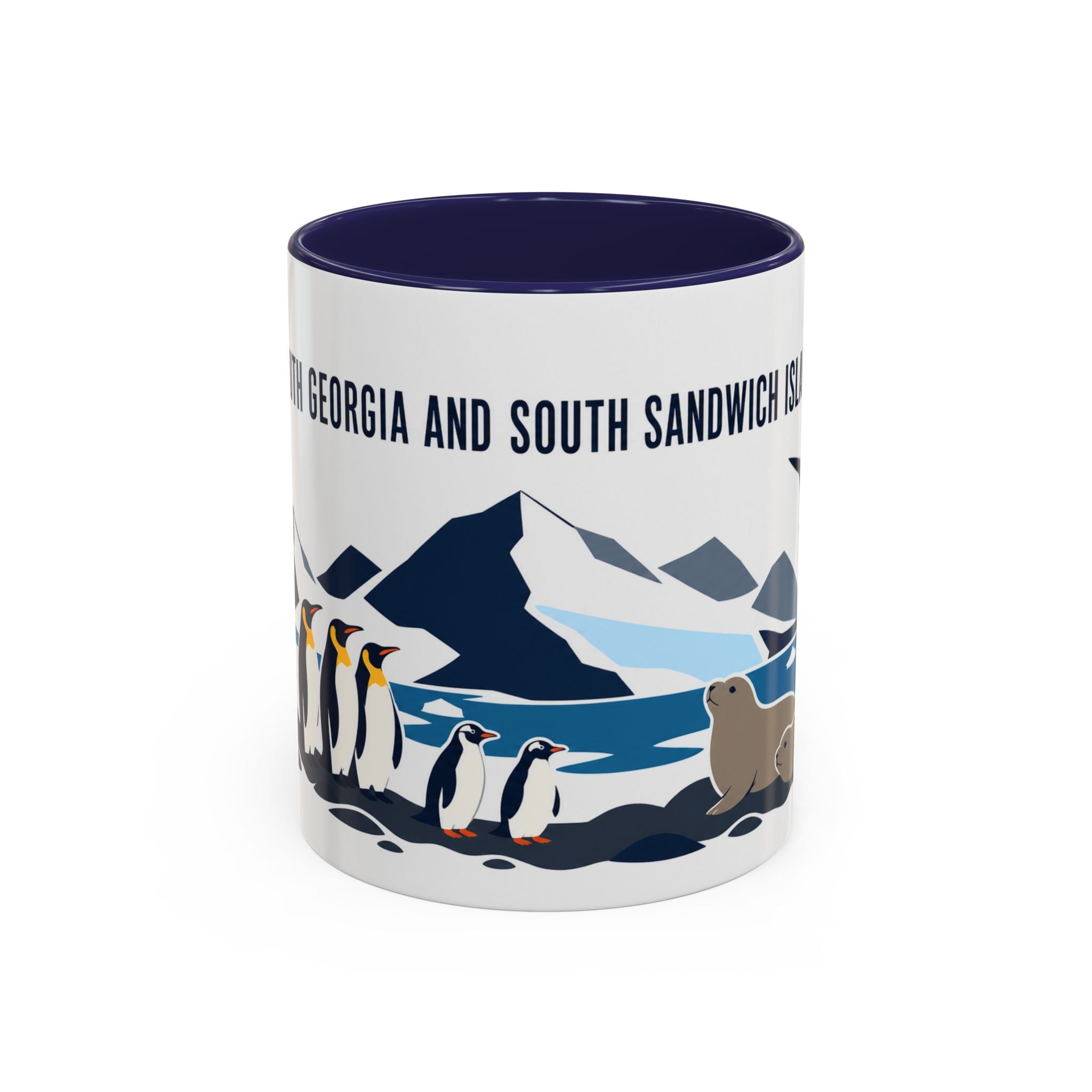 South Georgia and South Sandwich Islands Coffee Mug | Travel Souvenir Accent Mug | Country Gift Ceramic Cup 11oz 15oz