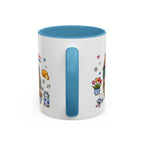 Volendam Illustrated Travel Mug | Netherlands Souvenir Accent Coffee Mug | 11oz 15oz Ceramic Cup