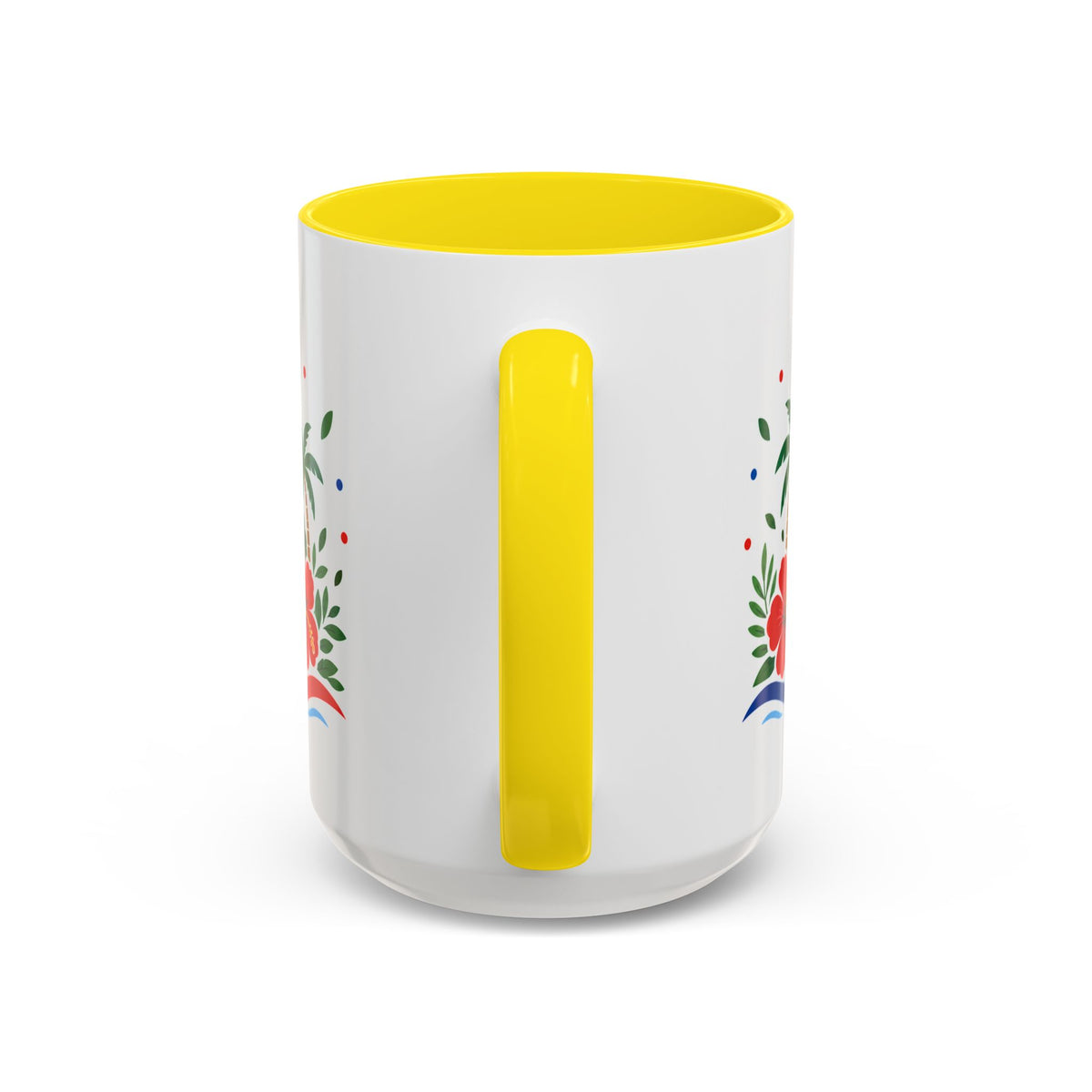 Dominican Republic Coffee Mug | Travel Souvenir Accent Mug | Country Gift Ceramic Cup 11oz 15oz