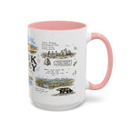 Kobuk Valley National Park Coffee Mug | Alaska Arctic Sand Dunes Gift | Accent Color Ceramic 11oz 15oz