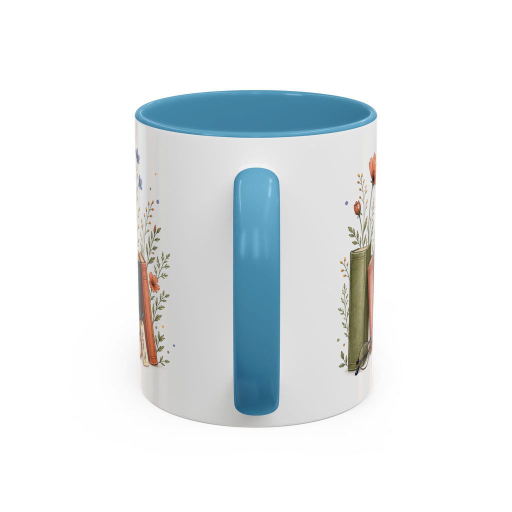 Personalized Reading Teacher Mug | Custom Name Book Lover Coffee Cup | Teacher Appreciation Gift