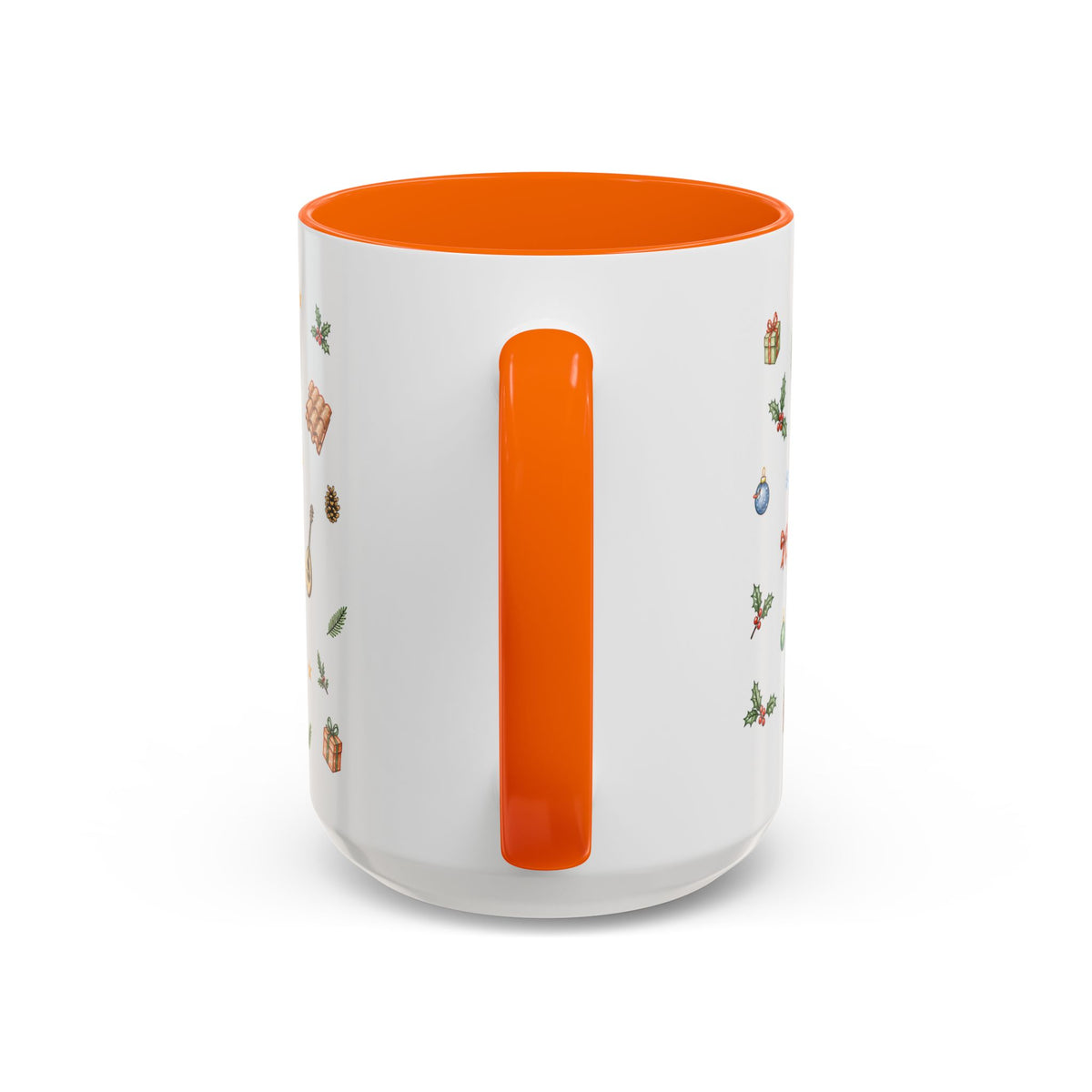 Rome Christmas Mug | Watercolor City Souvenir | Ceramic Coffee Cup